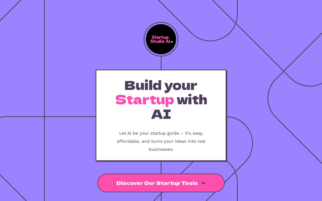 Let AI be your startup guide!
