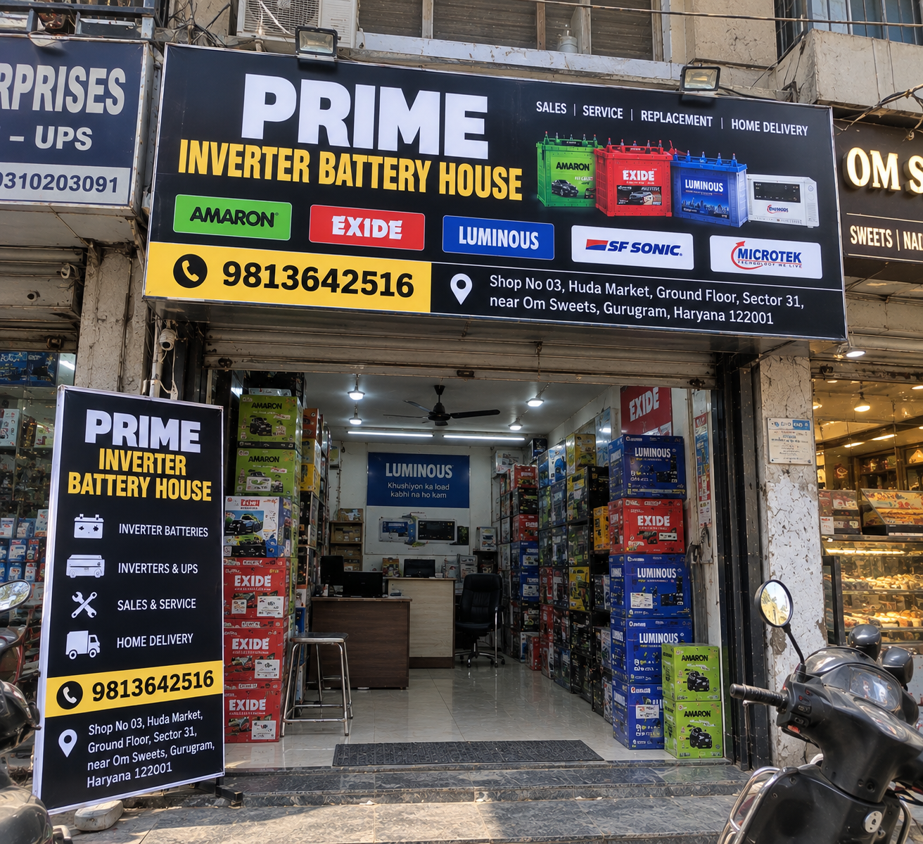 Prime Inverter Battery House